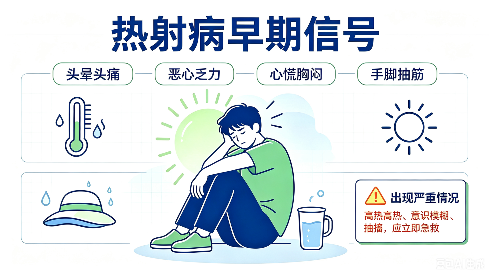 科学预防热射病，认清症状早避险